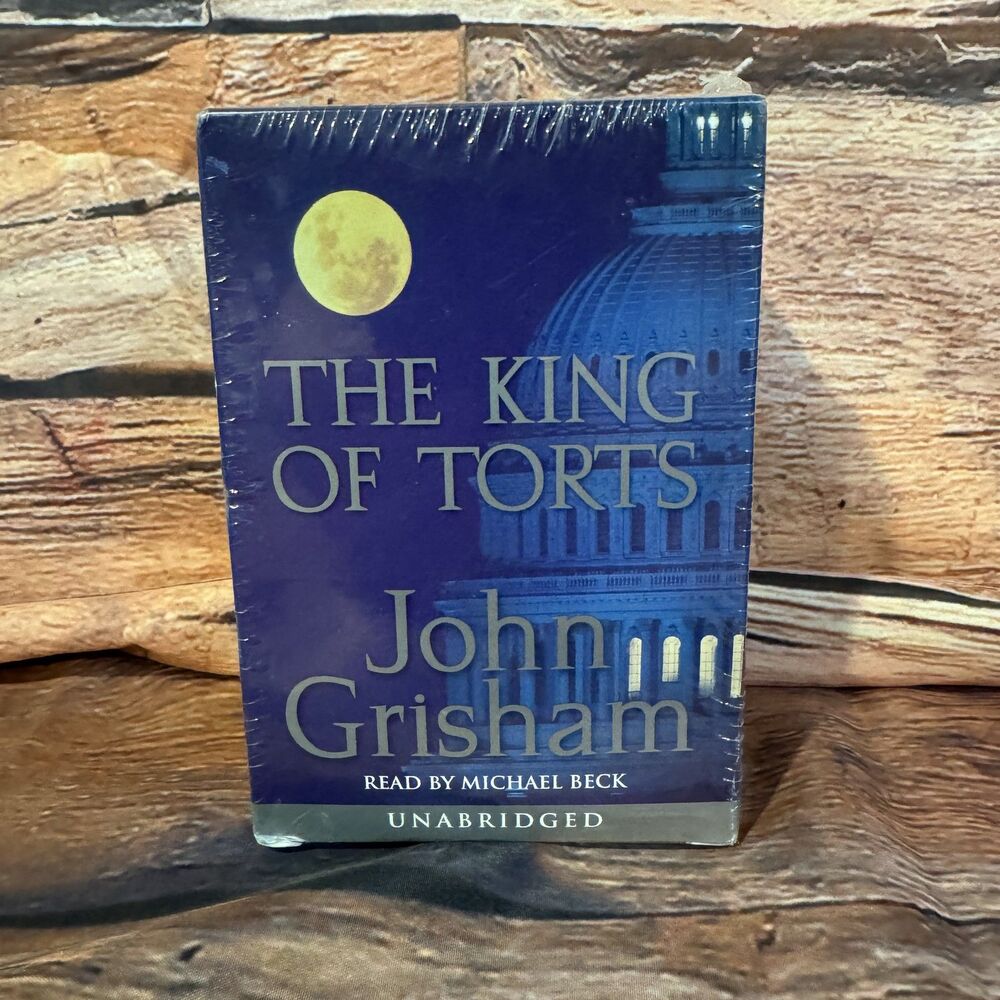 John Grisham The King of Torts UNABRIDGED Audio Book Cassettes Michael Beck